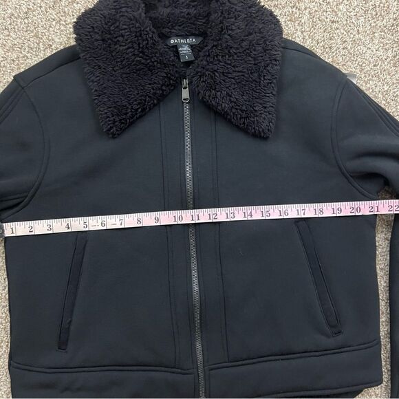 Athleta westbound Sherpa jacket women’s S/P - Picture 4 of 7